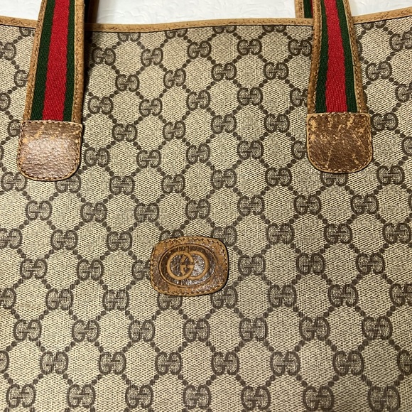 Gucci Handbags - Authentic Gucci Vintage Tote Bag